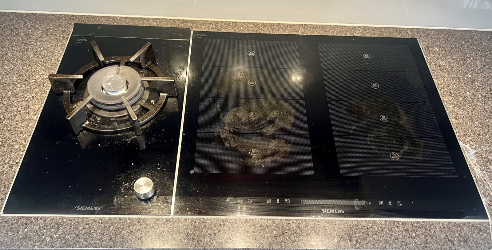 Cooktop Cleaning - Before