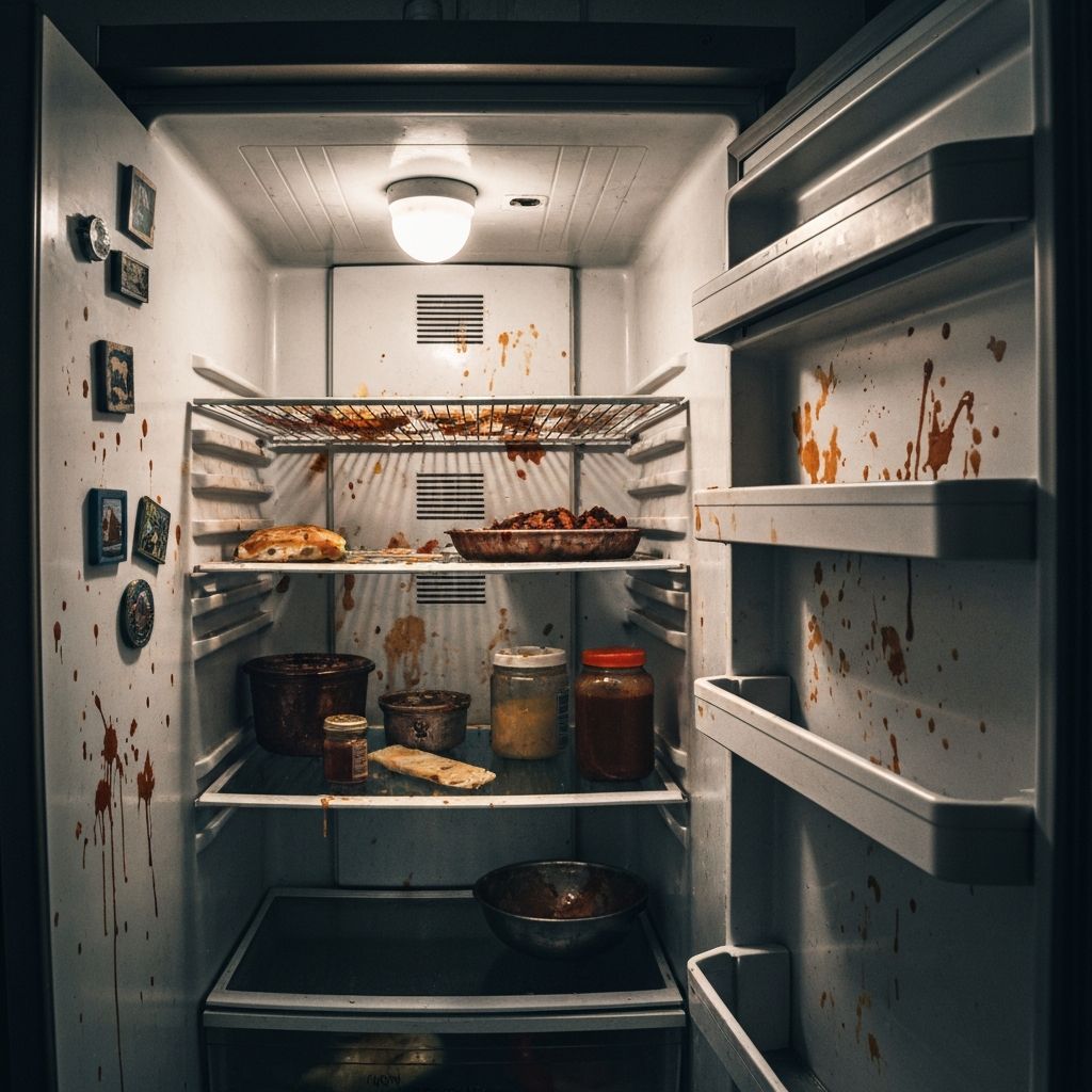 Fridge/Freezer Cleaning - Before